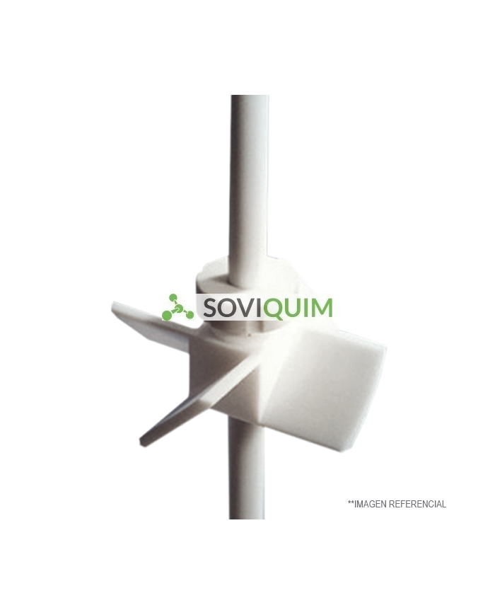 Helice De 4 Aspas Ajustable Angulo 45º Diam Eje 10Mm Y Ancho Paleta 60Mm