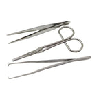 Instrumental de kit de curación GHC pinzas desechables para procedimientos médicos