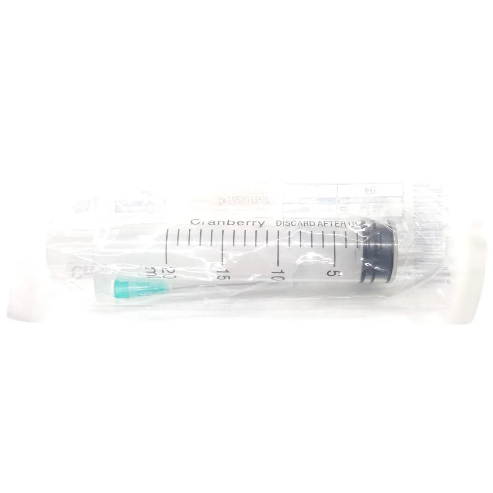 Jeringa 20 ml Luer Slip 21G x 1½ unidad individual estéril