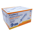 Especificaciones jeringa punta catéter 60 ml Cranberry — 19 cm, 34 gr, registro ISP DM 398/15