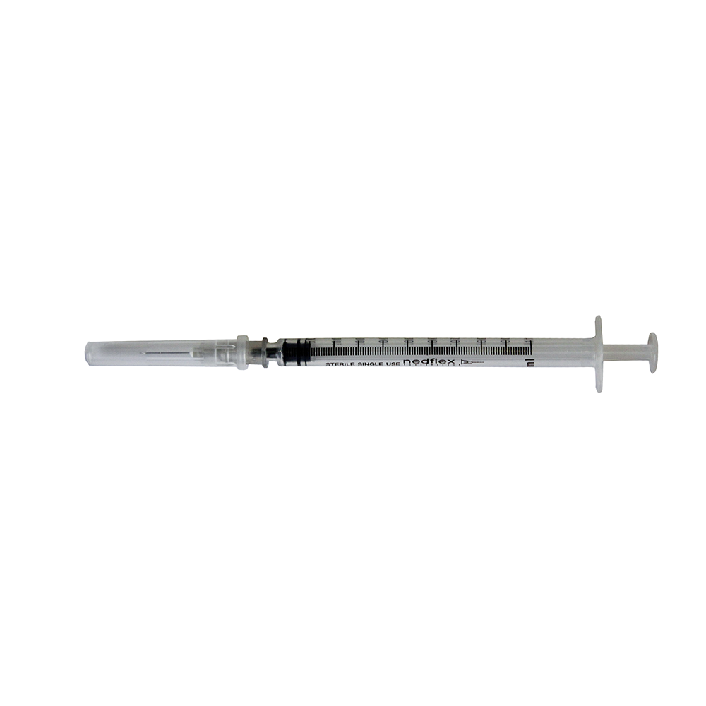Jeringa Tuberculina 1CC Aguja Nedflex