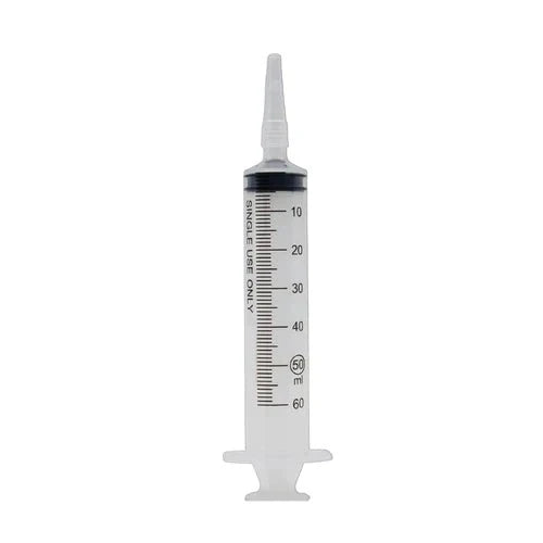 Jeringa 60 ml alimentación Cranberry AAJECR61 — punta catéter cónica sin aguja