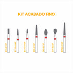 KIT DE FRESAS ACABADO GRANO FINO SKYDENT