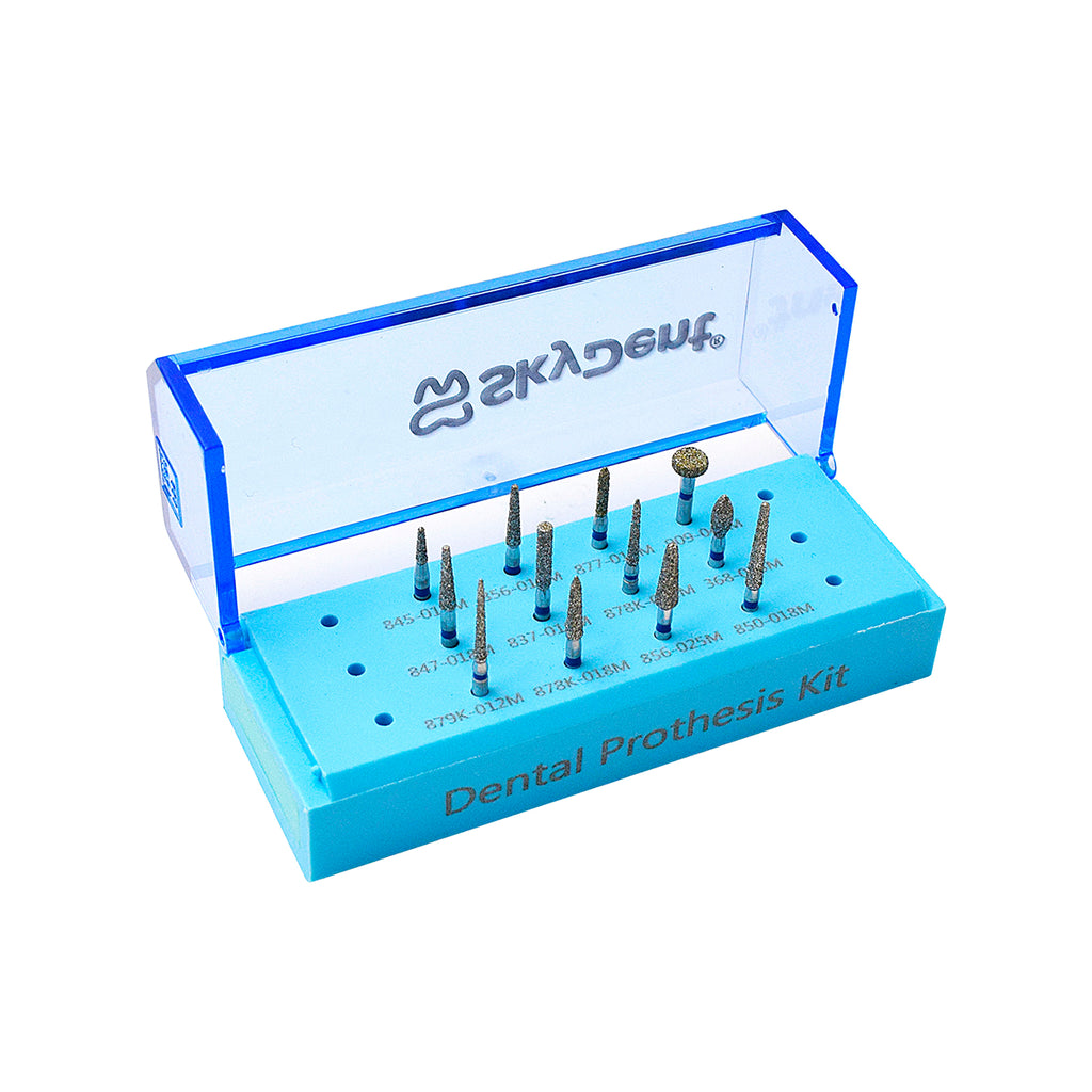 KIT DE FRESAS PARA PROTESIS DENTAL SKYDENT