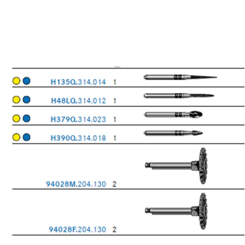 Kit Para Recorte y Pulido de Composite – A/V