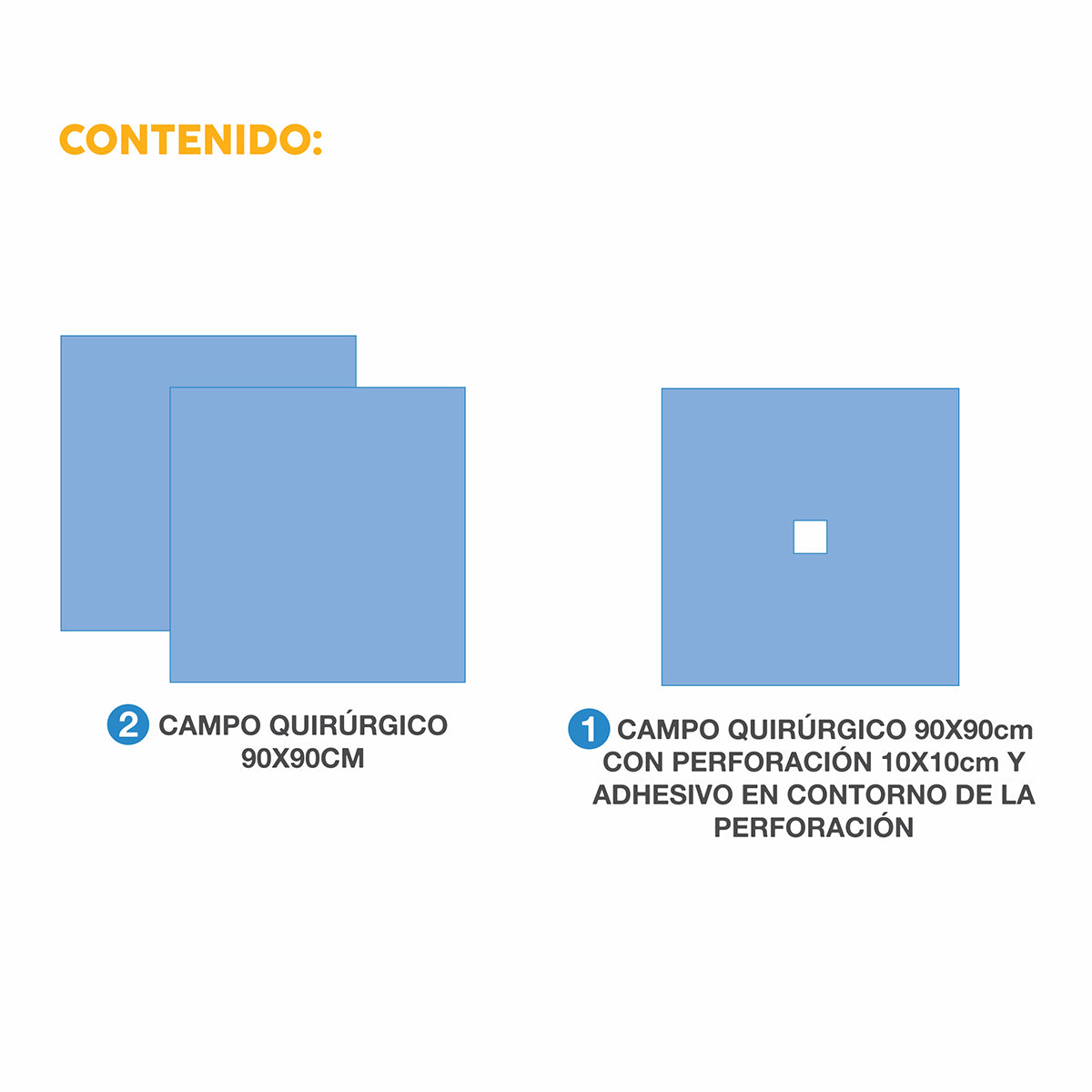 KIT PARA CIRUGIA TERCER MOLAR CON ADHESIVO SKYDENT