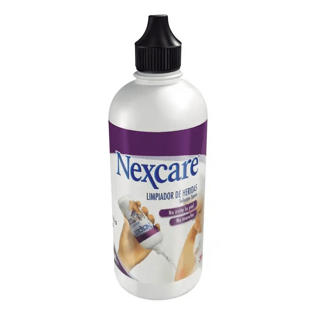 Limpiador de heridas Nexcare 3M 200mL — frasco spray solución tópica antiséptica
