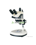 Lupa estereoscopica Luz incidente /Trasmitida, con ocular WF10x y objetivos 2x y 4x, LED