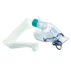Mascarilla con reservorio pediátrica Cranberry talla niño 12x5,4 cm, libre de látex
