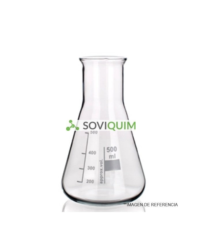 Matraz Erlenmeyer Ancho