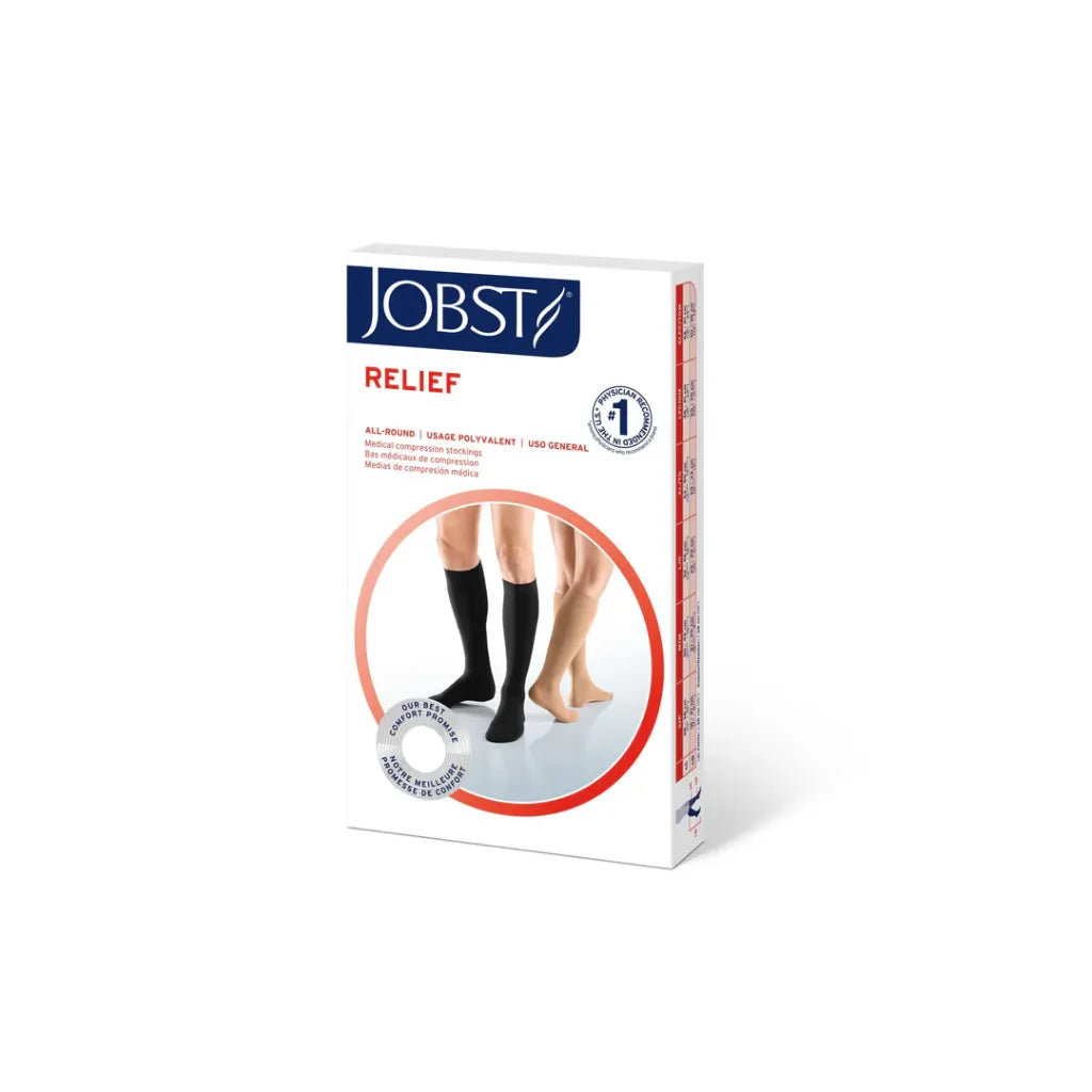 Calceta Relief 30-40 mmHg Jobst - Punta Abierta