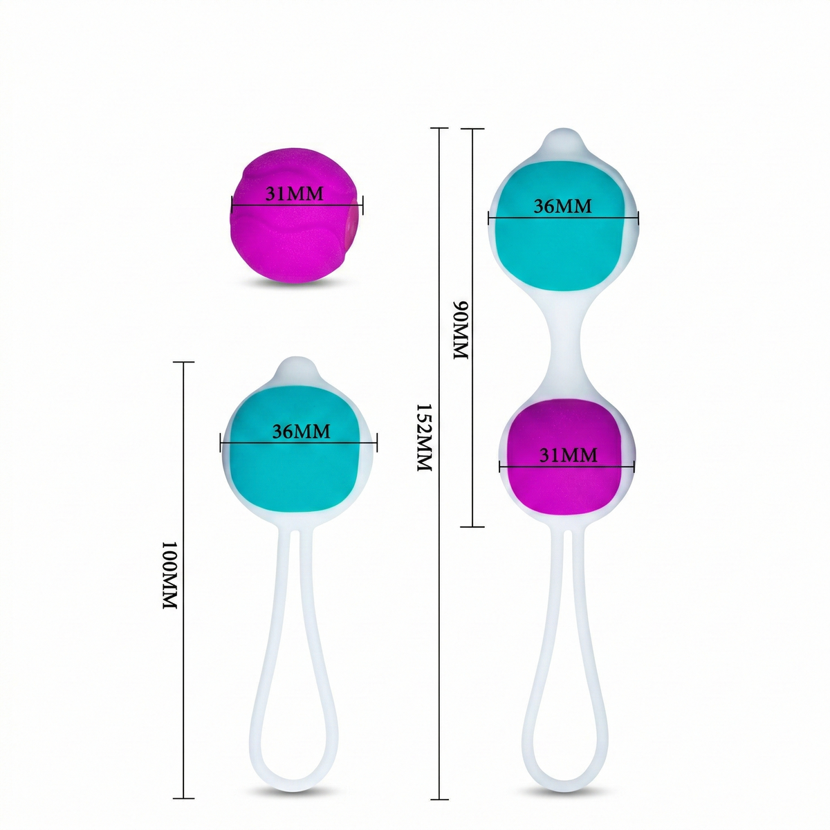 Bolas de Kegel Silicone II