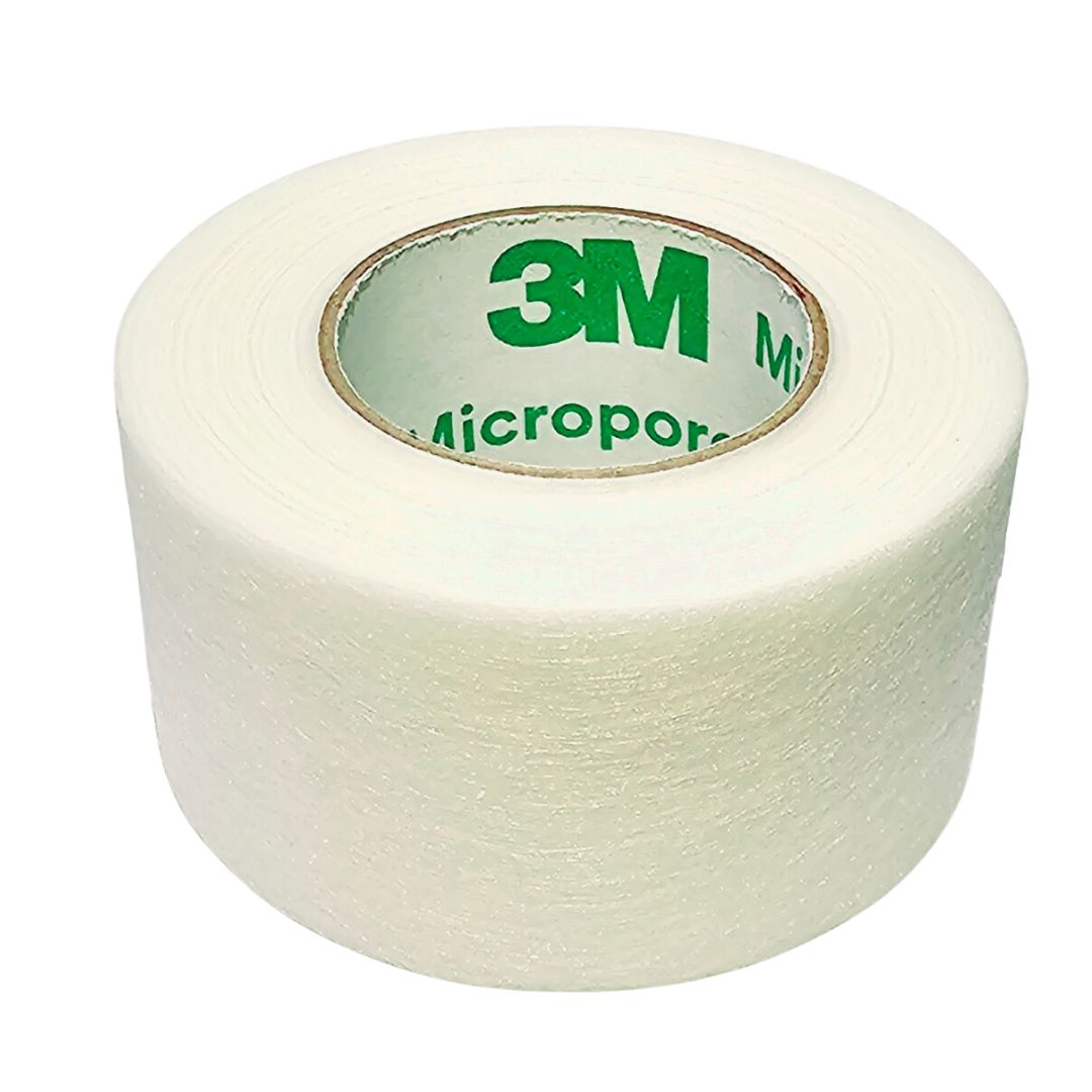 Cinta Micropore 3M 1530-1 rollo — esparadrapo microporoso blanco