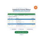 Catálogo de Insumos Médicos y Botiquines para Empresas 2026 — Descarga Gratis