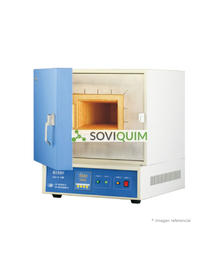 Mufla microprocesada2500W - 120x200x85mm. 220V. 1200C. 2 lts.