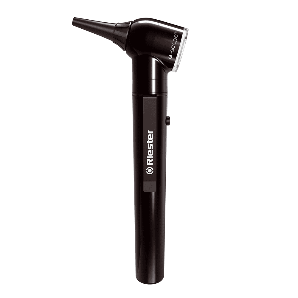Otoscopio luz directa Xenón E-scope Riester