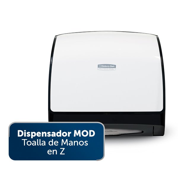 Dispensador de Toalla Kimberly-Clark Manual Interfoliada - Imagen 2