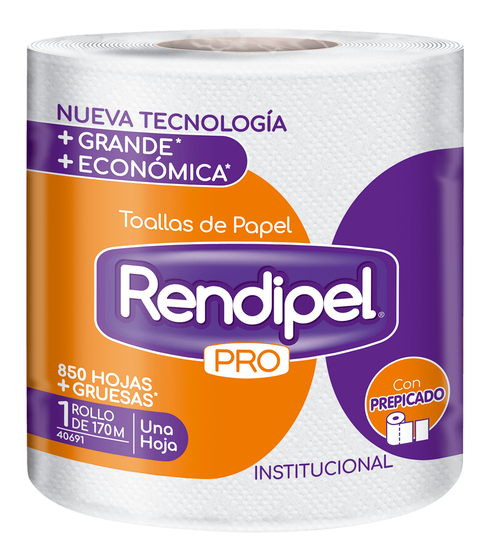 Toalla de Papel Rendipel Pro 1 Rollo 170 M - Imagen 1