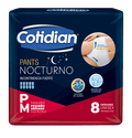Pañal para Adulto Cotidian Pants Nocturno P / M 8 Unidades - Imagen 1