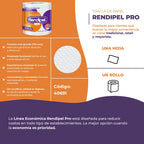 Toalla de Papel Rendipel Pro 1 Rollo 170 M - Imagen 3