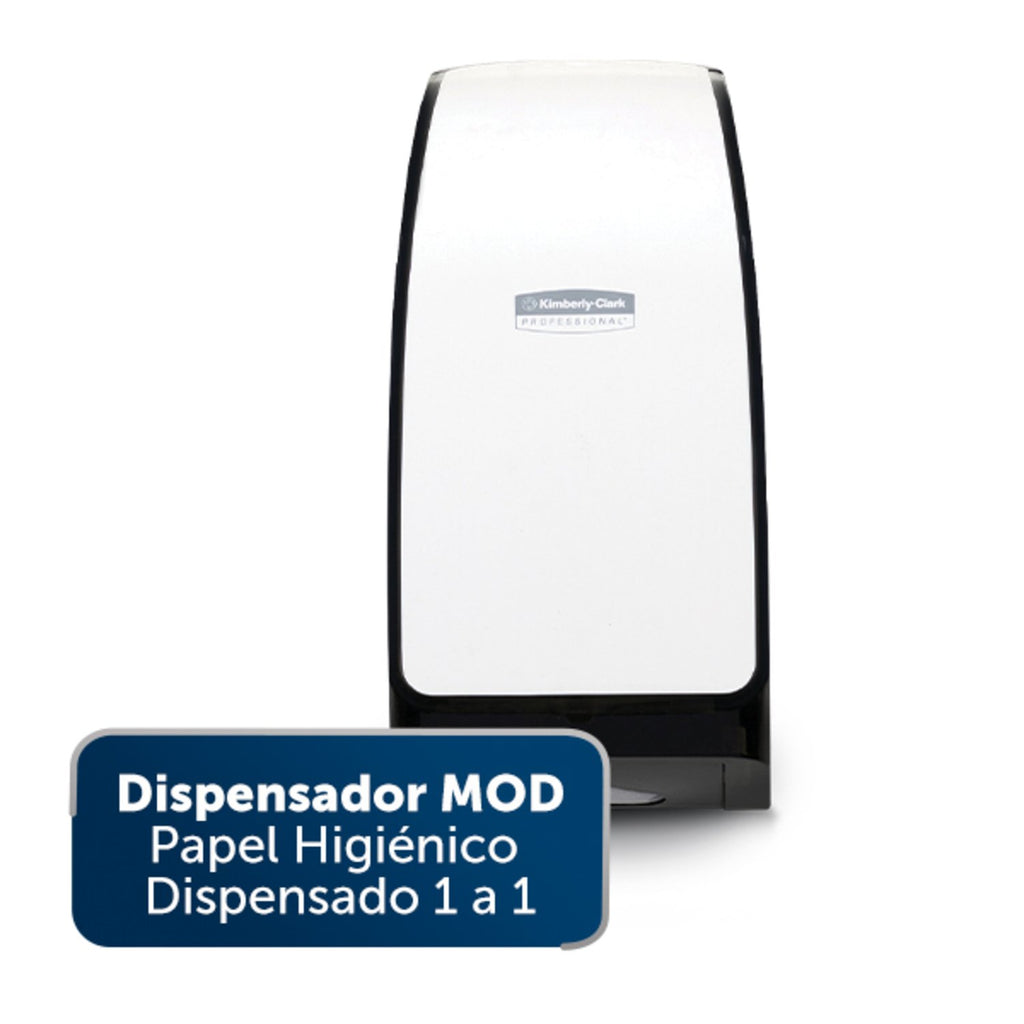 Dispensador de Papel Higiénico Kimberly Clark Interfoliado - Imagen 1