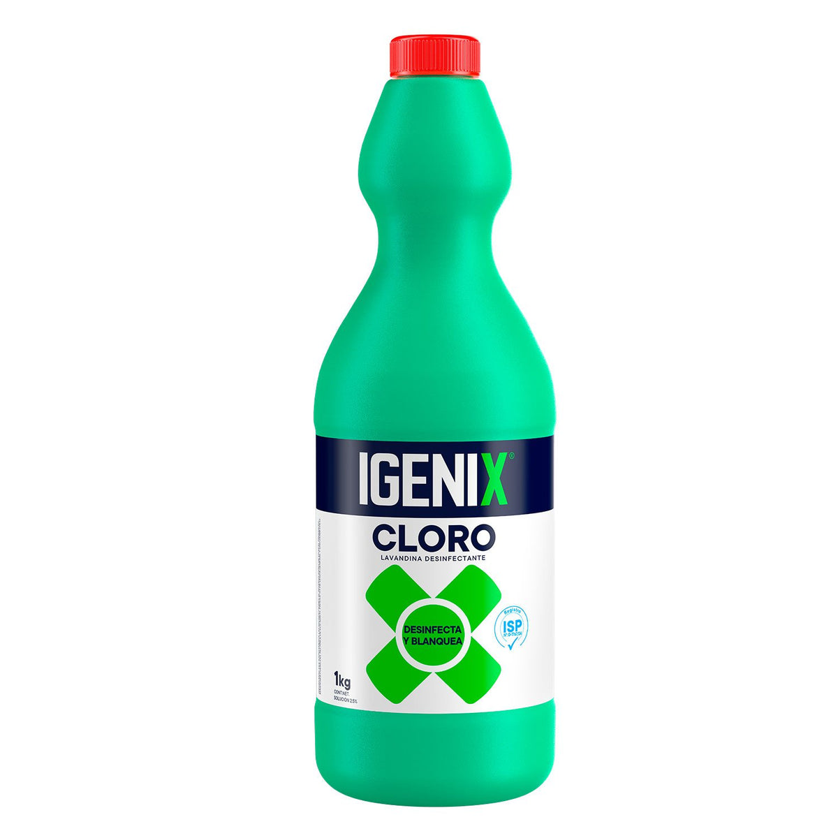 Cloro Líquido Igenix Tradicional 2.6% 1 kg - Imagen 1