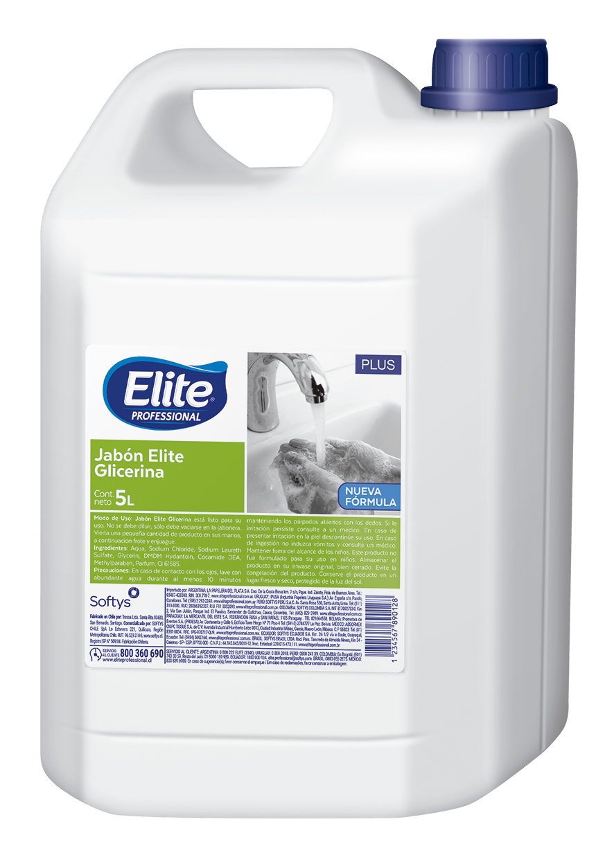 Jabón Líquido Elite con Glicerina 5 L - Imagen 1