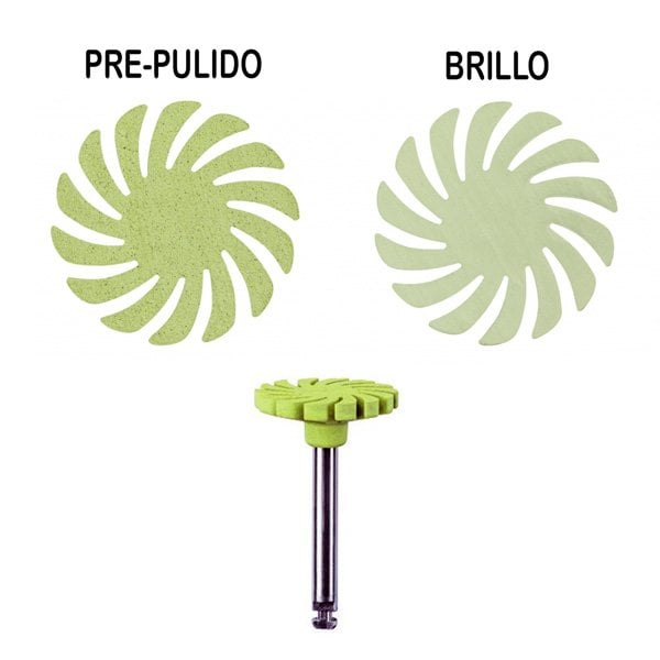 Gomas de Pulido Composite DiaGloss 3 Espirales