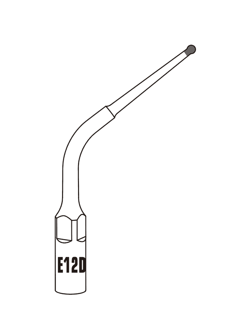 [PER2473E12D] Puntas Diamantadas Endo para Ultrasonido E Woodpecker (E12D)