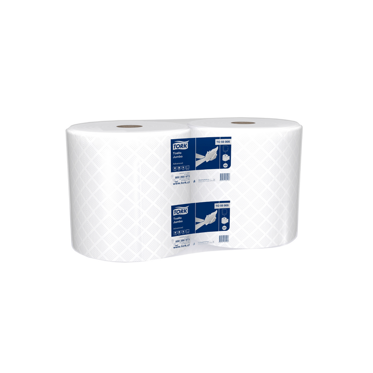 Toalla de Papel Tork Advance 2 Rollos 280 m Hoja Simple - Imagen 1