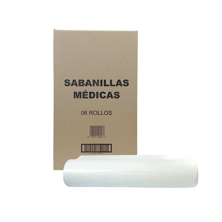Sabanilla Médica Tecnoroll 50 m Caja de 6 Rollos - Imagen 1