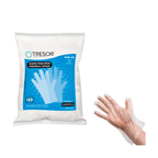 Guantes de Polietileno Tresor Desechable Ambidiestro 100 Unidades - Imagen 1