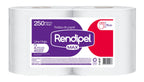 Toalla de Papel Rendipel Max 2 Rollos 250 m Hoja Simple - Imagen 1