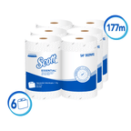 Toalla de Papel Scott Jumbo 2 Rollos 177 m Hoja Simple - Imagen 5