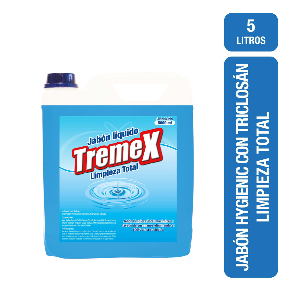 Jabón Líquido Tremex Hygienic con Triclosán 5 L - Imagen 2