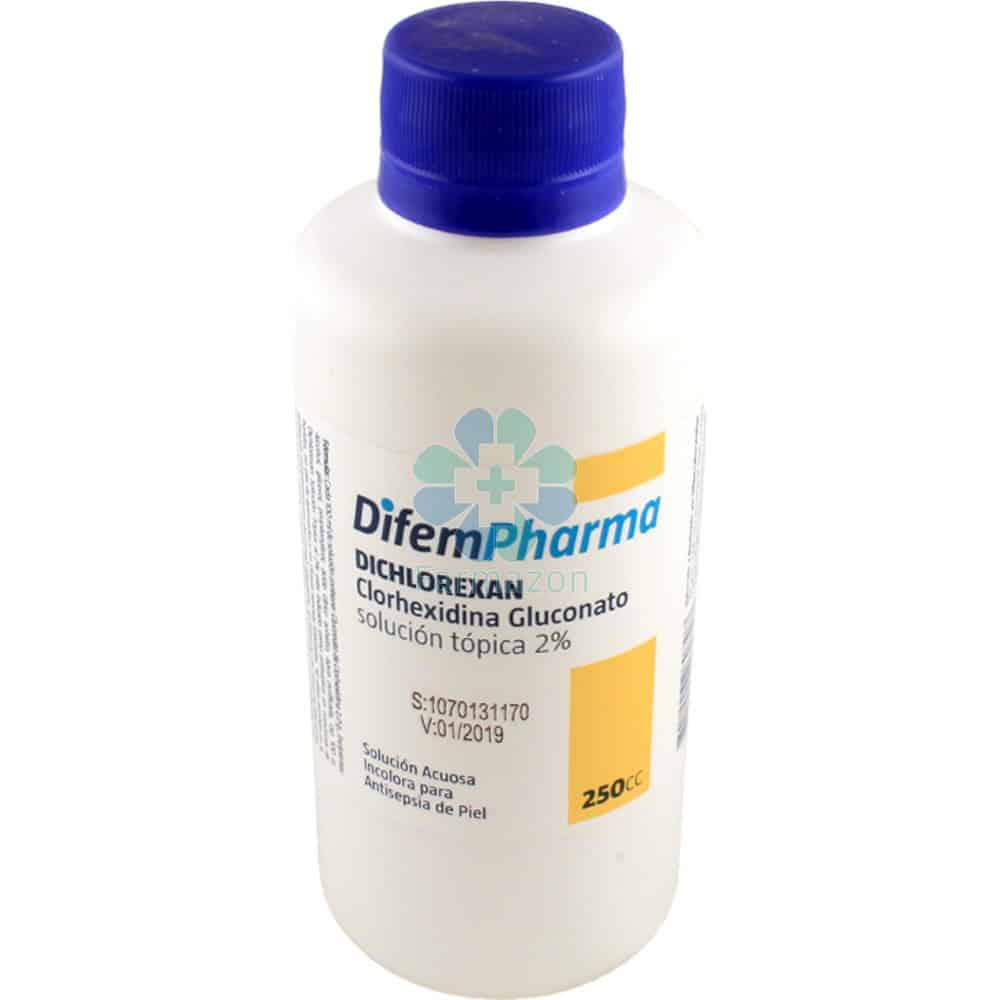 Clorhexidina 2% dental Difem 250 ml – frasco Dichlorexan