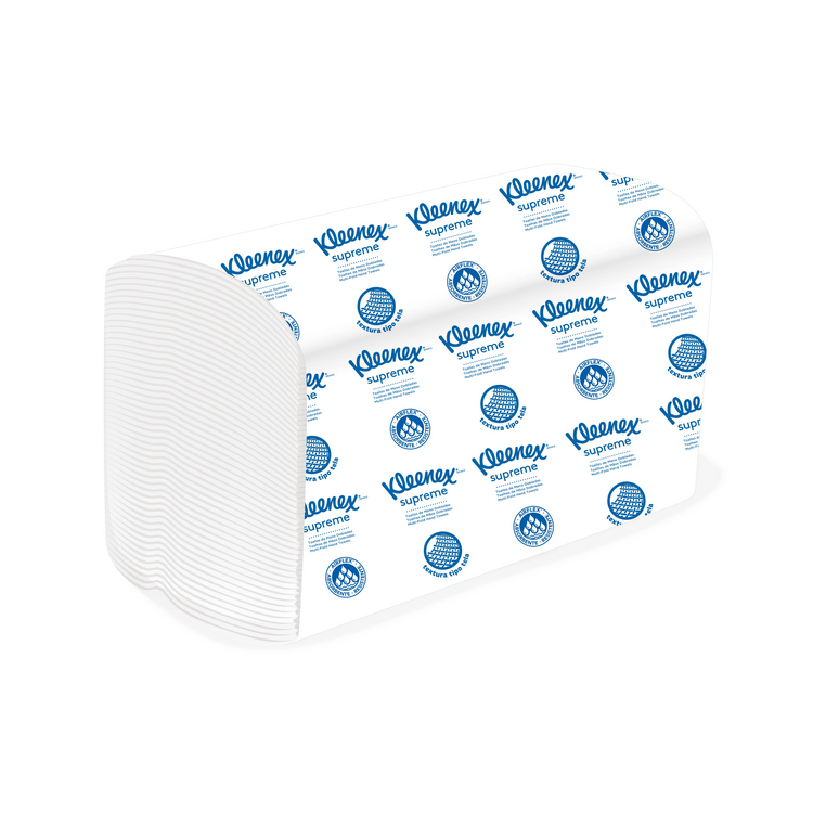 Toalla de Papel Kleenex Interfoliada Supreme 150 Unidades Doble Hoja - Imagen 1