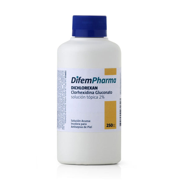 Clorhexidina Gluconato 2%, 250CC , DifenPharma