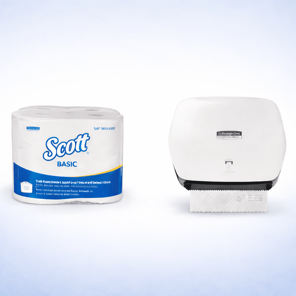 Toalla Papel de Manos Scott Basic Precortada 4 Rollos 200 m - Imagen 2