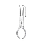 Portaclamp dental recto de acero inoxidable