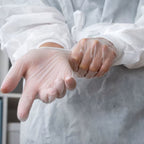 Guantes de Vinilo Adicare Examinación Sin Polvo Talla S 100 Unidades Transparente - Imagen 3