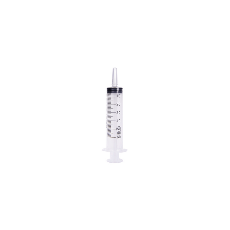 Jeringa Sin Aguja Cranberry Punta Catéter 60 ml 25 Unidades - Imagen 3