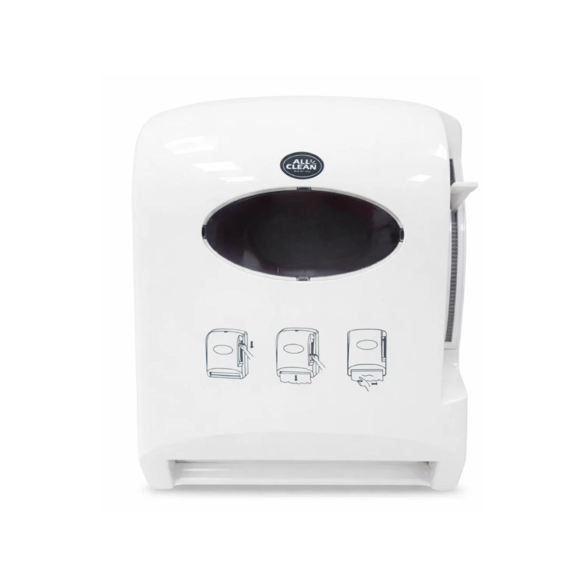 Dispensador de Toalla All Clean con Palanca 500 m Blanco - Imagen 1