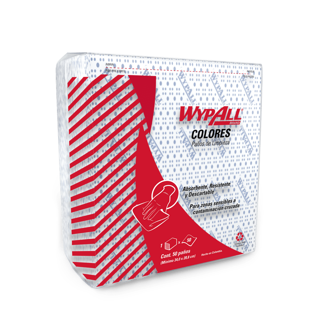Paño de Limpieza Wypall X-50 50 Unidades - Imagen 1