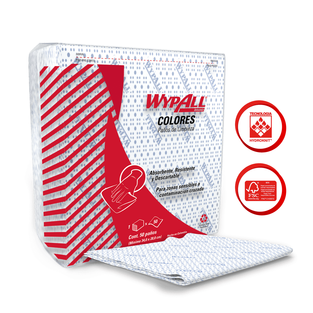 Paño de Limpieza Wypall X-50 50 Unidades - Imagen 2