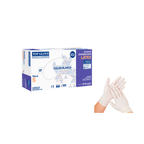 Guantes de Látex Top Glove Examinación Sin Polvo Talla S Blanco 100 Unidades - Imagen 1