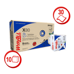 Paño de Limpieza Wypall X-80 Azul 30 Unidades - Imagen 2