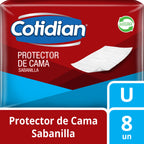Protector de Cama Sabanilla Cotidian 60 x 90 cm 8 Unidades - Imagen 2