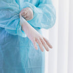 Guantes de Vinilo Adicare Examinación con Polvo Talla XL 100 Unidades Transparente - Imagen 3