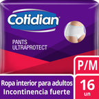 Pañal para Adulto Cotidian Ultraprotect Unisex 16 Unidades - Imagen 2